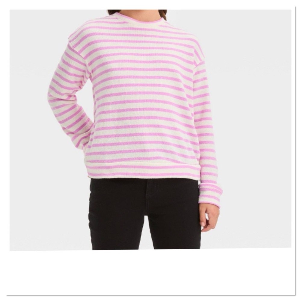 Girl’s Crew Neck Pullover Sweatshirt